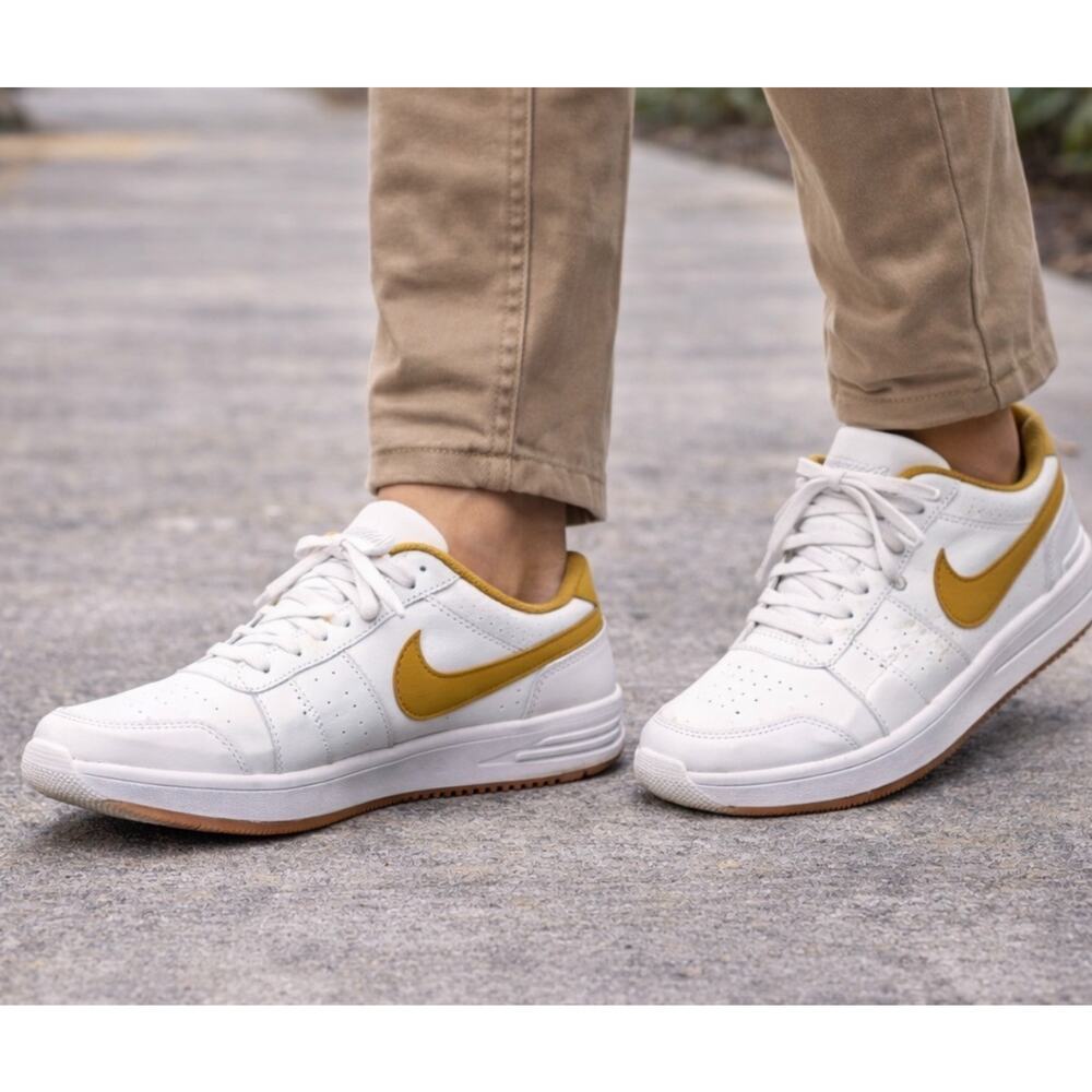 Nike Gamma Force Womens Shoes Sail Bronzine DX9176-105 / Sz 8.5 White/Ivory